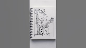 Inktober Day 5 - Map 🗺️ #inktober #inktober2023 #art #illustration #drawing #sketchbook #map