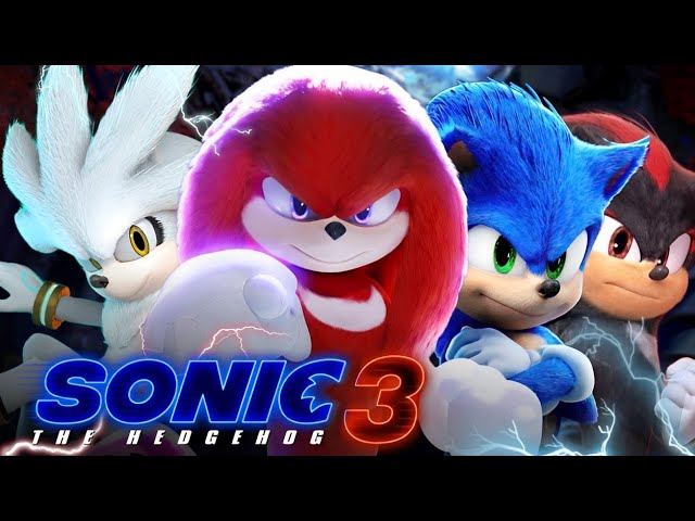 Official trailer Sonic 3: (2024 ) Sonic & tails & knuckles HD 