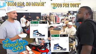 LOWBALLING RESELLERS FOR DAY 2 STEALS! *CASHING OUT AT SNEAKER CON DALLAS* (Day 2)