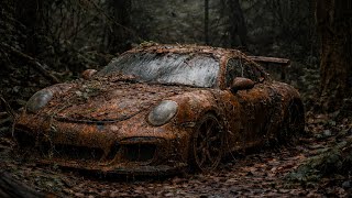 Abandoned Porsche 911 GT3 Rotting in the Forest | ASMR Car Restoration
