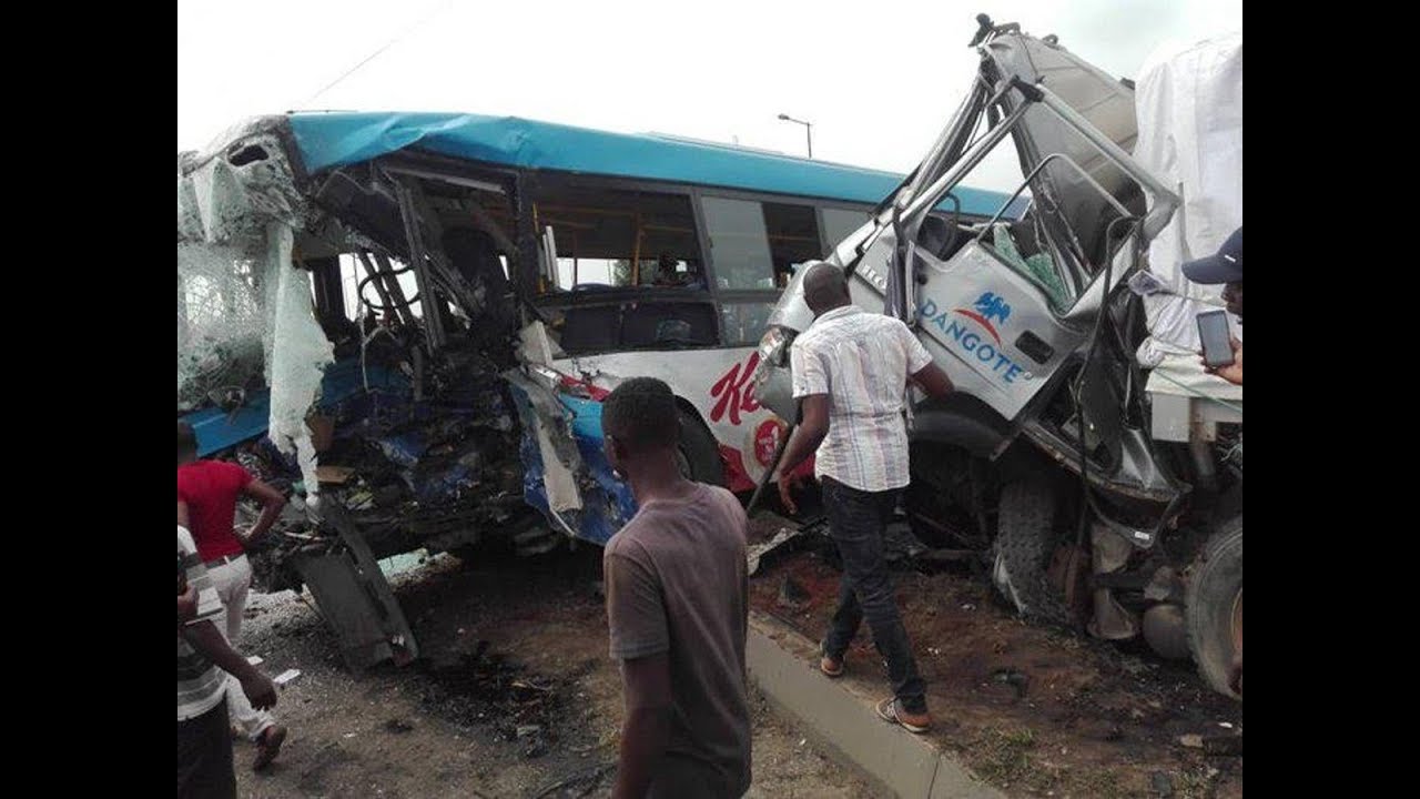 BRT And Dangote Truck Accident