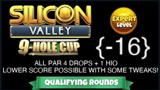 Golf Clash - Silicon Valley 9 hole Cup - EXPERT {-16} - Qualifying Round Walkthrough!