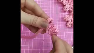 I-cord Flowers #knit #knitting #tips #tricks