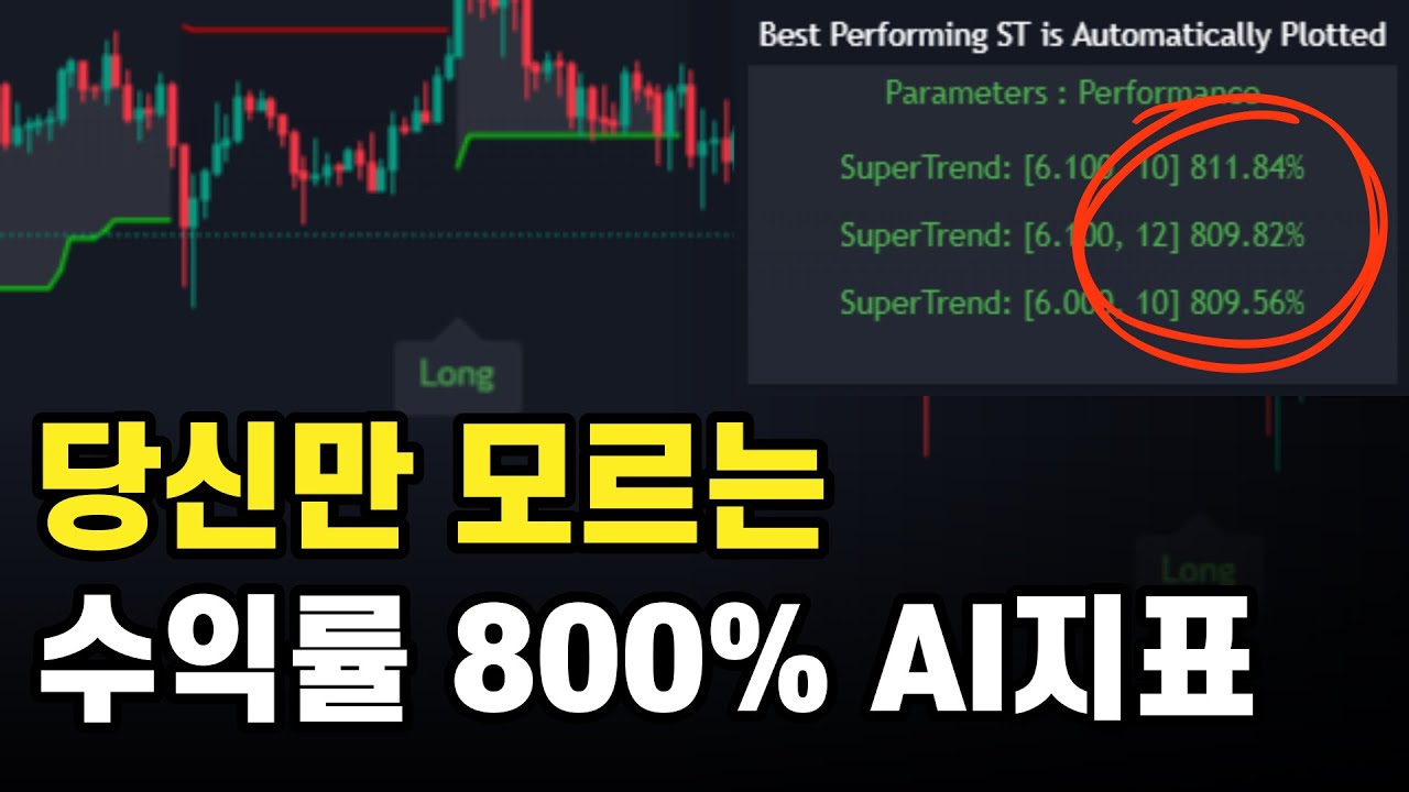100만원 → 8억이 될 수 있는 AI 인공지능 매매법 공개합니다.