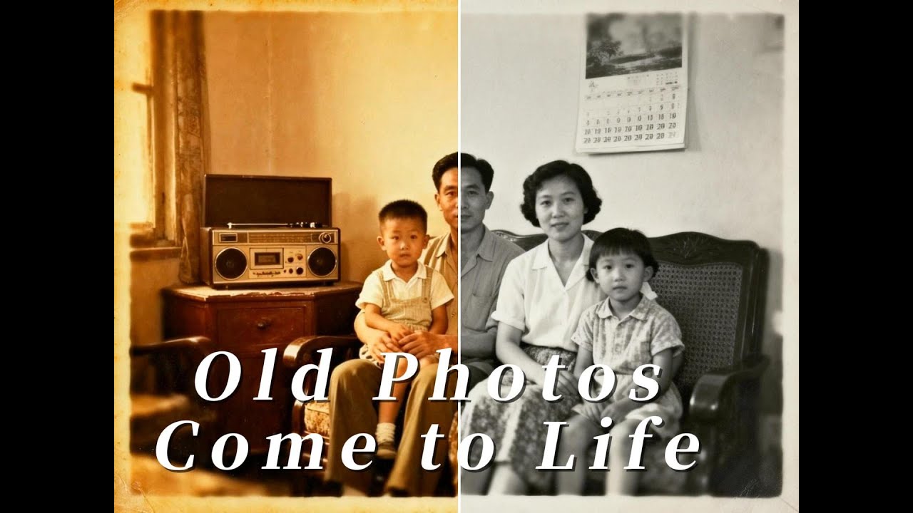 AI Brought My Ancestors Back to Life (Old Family Photos)