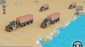 US Army Bridge Building Game - Android Gameplay