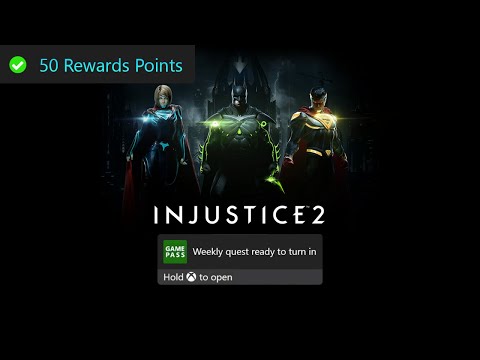 Injustice 2 Weekly Xbox Game Pass Quest Guide - Complete 4 Matches
