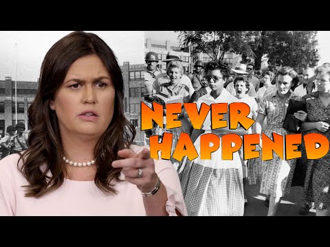 SARAH HUCKABEE SANDERS ARK. GOV. CLAIMS AMERICAN HISTORY TEACHES HATE