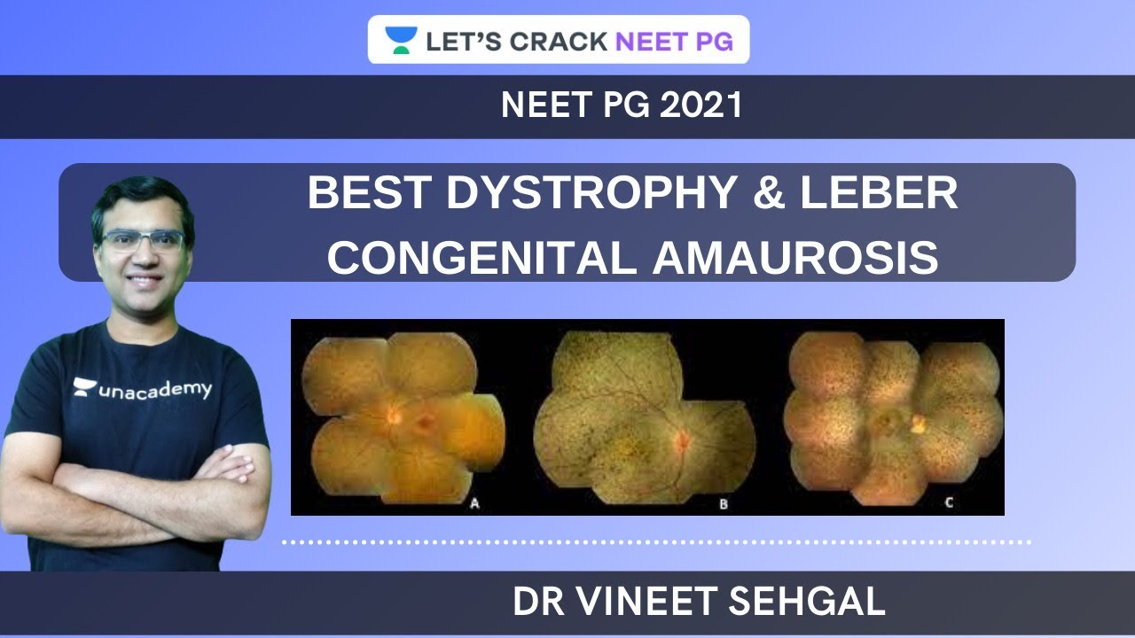 Best Dystrophy & Leber Congenital Amaurosis NEETPG 2021 Vineet