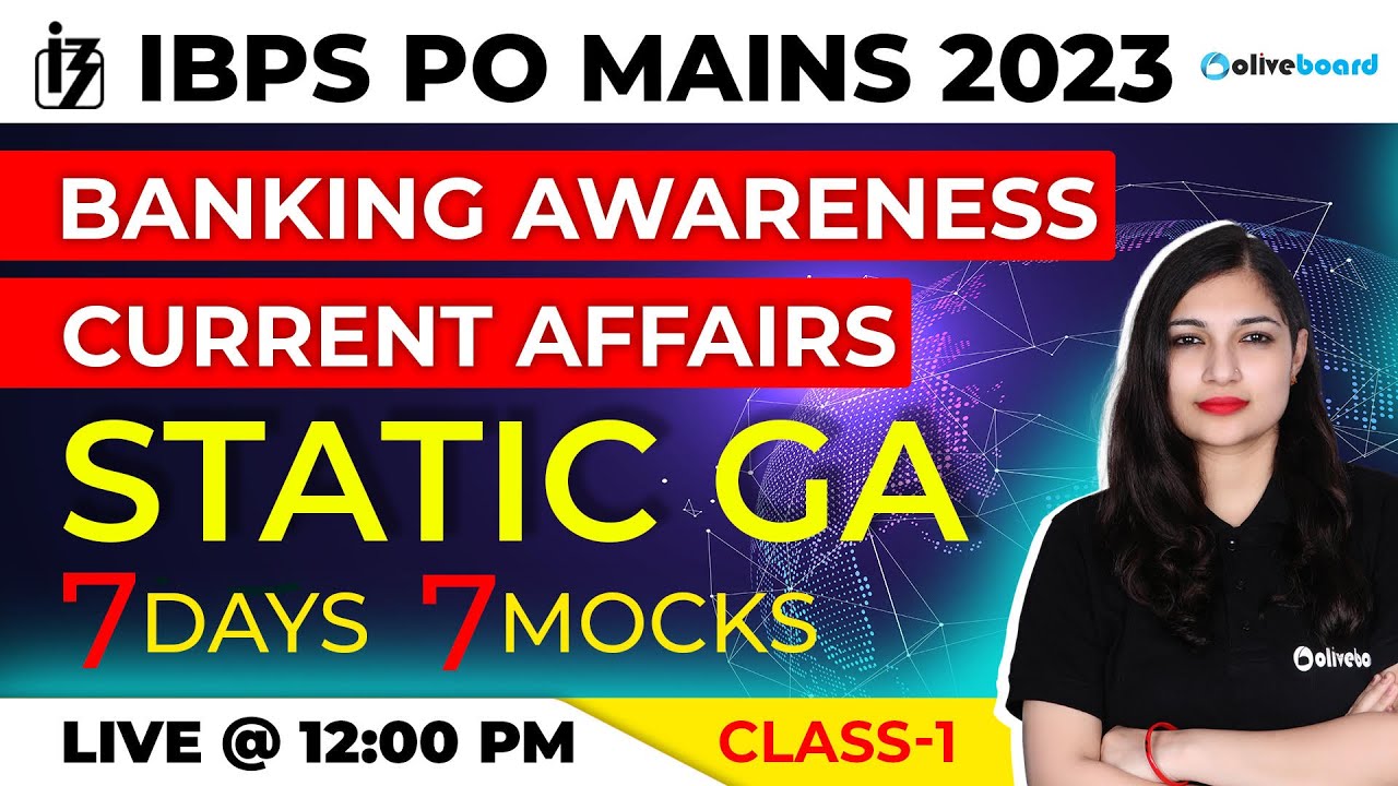 IBPS PO 2023 | IBPS PO Mains General Awareness Questions | Current ...