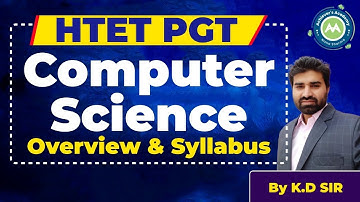 Htet Pgt Computer science Overview by KD Sir Achievers Academy