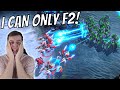 Typical Protoss - NO ARMY HOTKEYS, ONLY ALL ARMY (F2)! | StarCraft 2