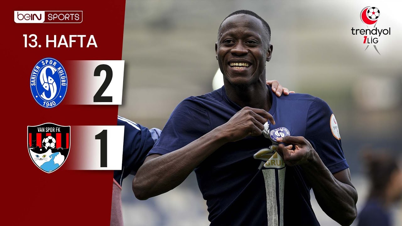Sarıyer (2-1) Vanspor FK | 13. Hafta Maç ÖZETİ | Trendyol 1. Lig - 2025/26