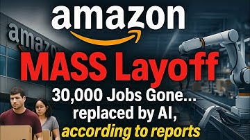 Massaontslagen bij Amazon - banen verdwenen en vervangen door AI en robots🤖