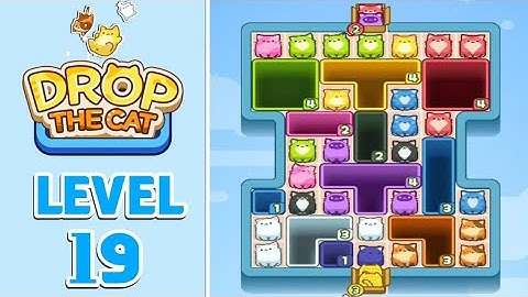 Drop The Cat Level 19 Walkthrough Solution