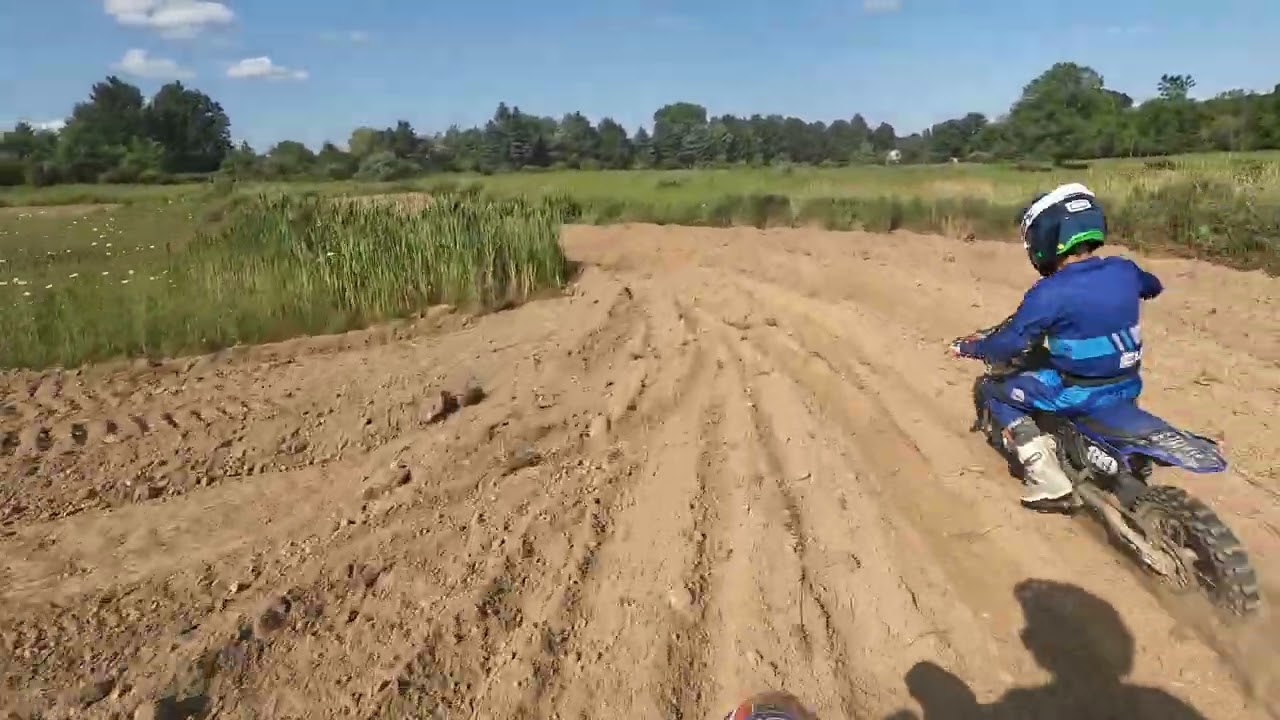 A few laps around the new Lucas Lowe MX track.