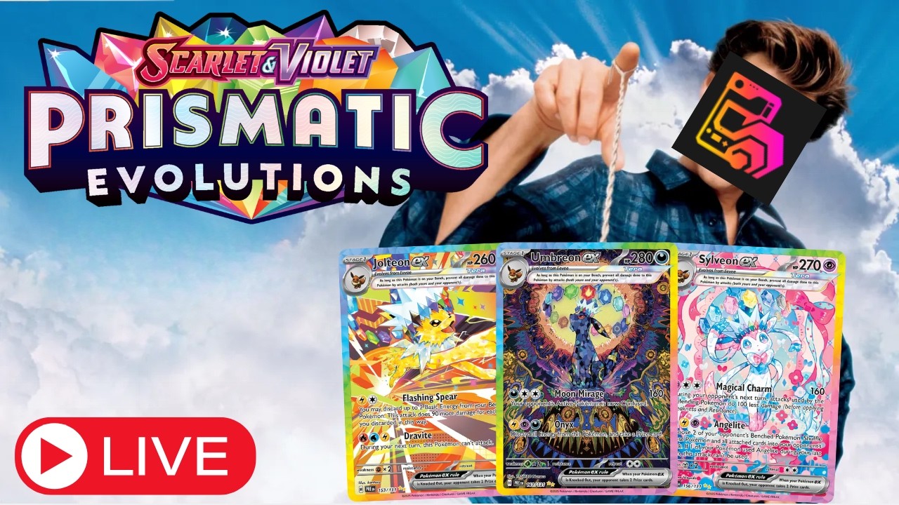 Today I pull a Prismatic Evolutions GOD Pack!