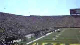 The view of  the Big House from our seats