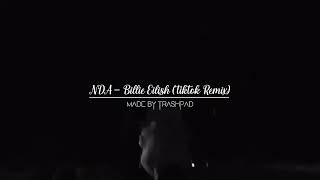 [louder vocals version] nda - billie eilish (sintrz tiktok remix) | made by trashpad Resimi