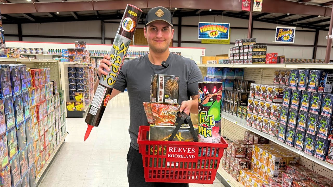 Firework Shopping At BOOMLAND