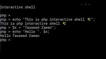 PHP Interactive shell // Execute PHP code inside your terminal/CMD #php