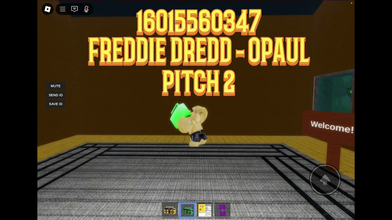 FREDDIE DREDD OPAUL ROBLOX ID YouTube 