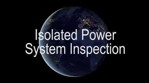 Isolated Power System Inspection Line Isolation Monitor Testing Bender Post Glover PG Lifelink