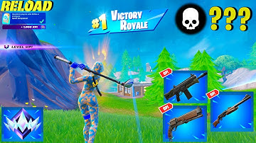 High Elimination Unreal Ranked Solo Reload Zero Build Win Gameplay | Fortnite Chapter 6