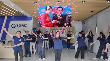 Màn chúc mứng sinh nhật sếp đặc biệt của Camkey English