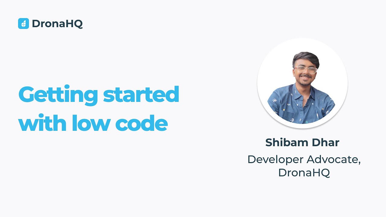 Getting started with low code - YouTube