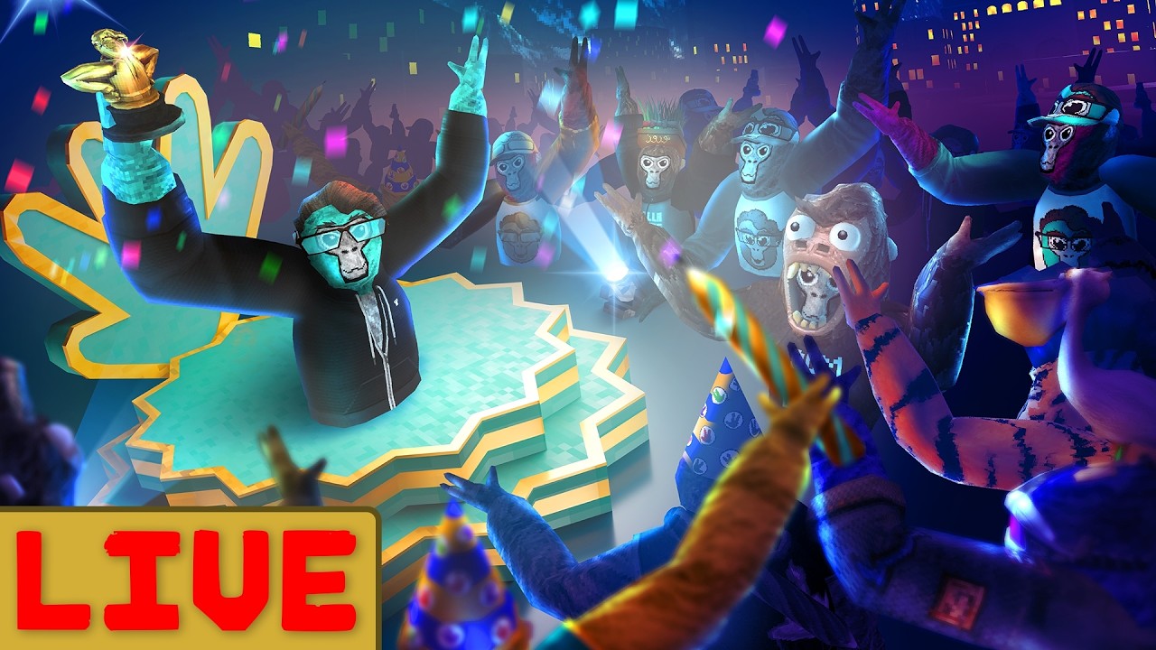 20 Player Lobbies with Fans! - Gorilla Tag Live