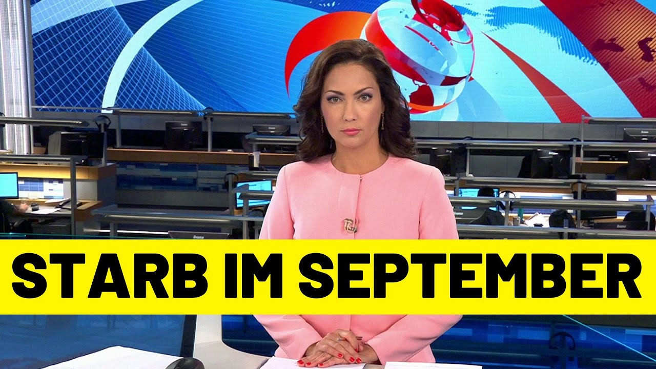 15 berühmte Deutsche, die im September 2023 starben