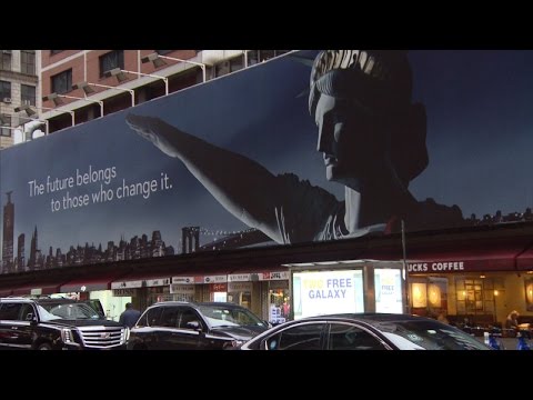 Billboard Ad Showing Statue of Liberty Giving Nazi Salute Sparks Outrage