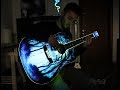 Crisco art makes a glowing guitar