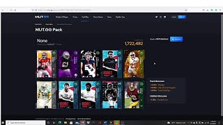 MUT.GG PACK BLITZ IS KINDA FUN!!!