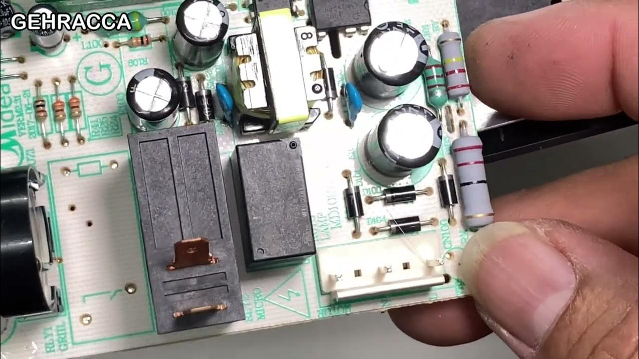 SHARP R207EK microwave oven no power doityourself sharp microwave 