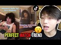 Perfect Match Trend on Tiktok - while me and my insecurity are the best match