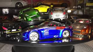A few of my 1:64 Nissan 350z collection