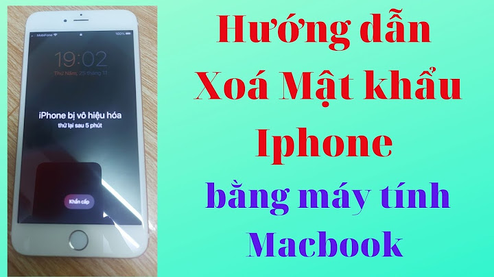 Cách mở vô hiệu hóa iphone 6 trên macbook năm 2024