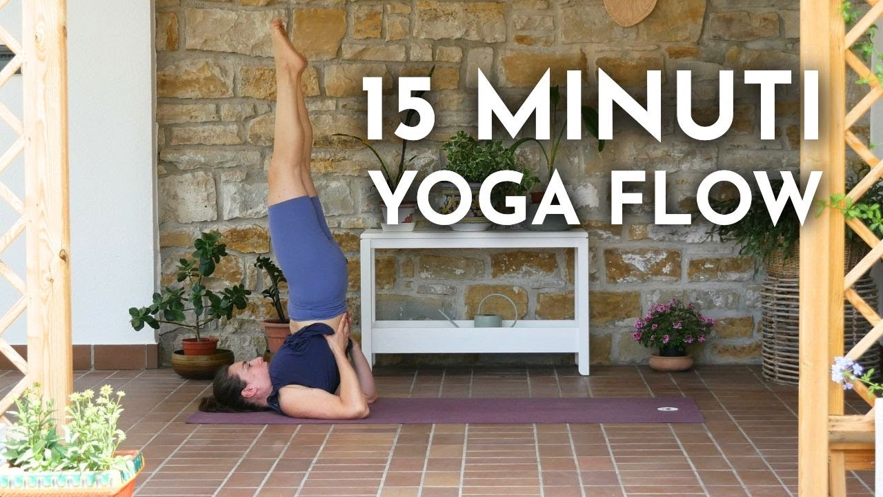 15 minuti YOGA per Muoversi Anche Se Hai Poco Tempo