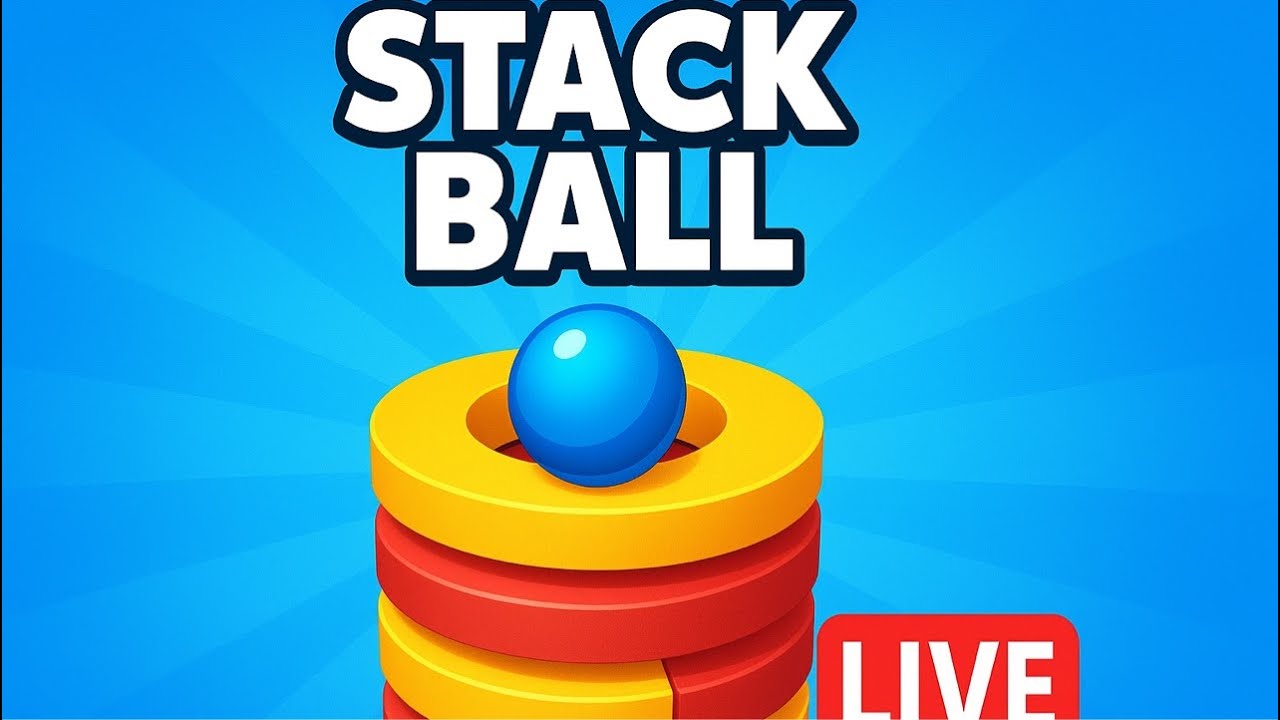Stack ball live | live streaming | Funny😂 - YouTube