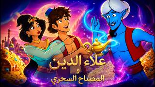 علاء الدين و المصباح السحري +  ملكة الثلج 🩵🧞‍♂️ - قصة قبل النوم للأطفال