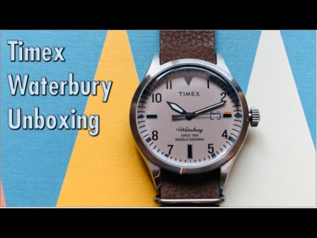 Timex Waterbury Unboxing TW2P64600 