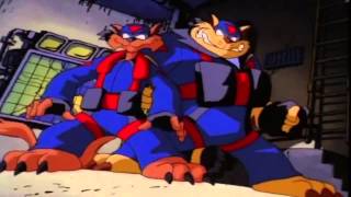 Коты быстрого реагирования SWAT Kats The Radical Squadron Первая Заставка Intro Opening