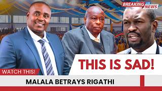 Cleophas Malala Warns:  If Sifuna Is Shortchanged, The Entire United Opposition Collapses Today
