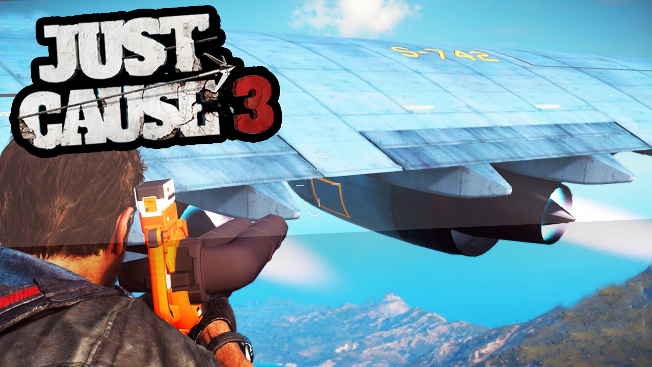ATTEMPTING THE WORLDS CRAZIEST PLANE STUNT! (Just Cause 3) | SuperRebel