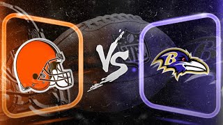 2025-2026 NFL SEASON WEEK TWO SUNDAY CLEVELAND BROWNS VS BALTIMORE RAVENS