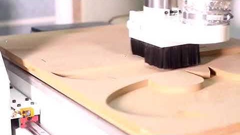 AKM6090 CNC Router with vacuum table video from customer