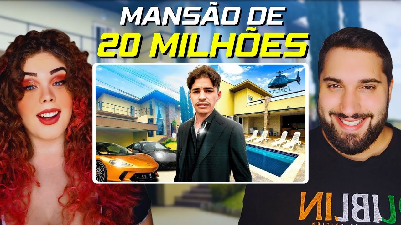 REAGINDO a MANSÃO DO BISTECONE - AGORA EU VIREI MAGNATA! TO MORANDO EM UMA MANSÃO!