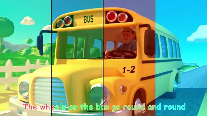 Wheels on The Bus CoComelon Sound Variations in 60 Seconds | Nursery Rhymes & Kids Song